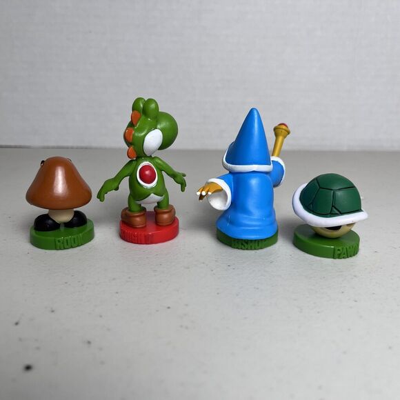 Nintendo Super Mario Bros Chess Set Replacement Piece Yoshi Koopa Cake Toppers - Picture 5 of 7